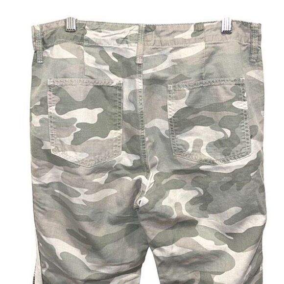 Mother Denim Shaker Chop Crop Fray Pant in Desert Print Size 29 $218 - Picture 6 of 13